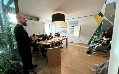 Elevii clasei a VI-a B în vizită la Ef de N