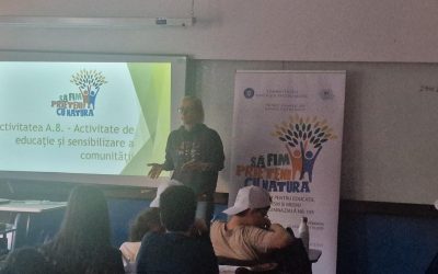 Elevii clasei a VII-a B, mesageri ai protecției mediului
